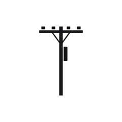 Wall Mural - Power Pole icon