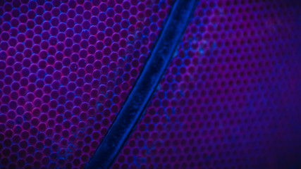 concept: Basketball background - macro photo of a basketball