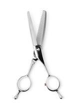 Scissors And Comb Isolated