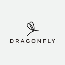 Dragonfly Logo / Dragonfly Vector