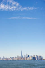 Canvas Print - Panoramic view of the midtown Manhattan skyline - USA