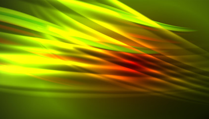 Fluid wave lines background. Trendy abstract layout template for business or technology presentation, internet poster or web brochure cover, wallpaper