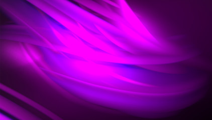 Fluid wave lines background. Trendy abstract layout template for business or technology presentation, internet poster or web brochure cover, wallpaper