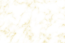 White And Golden Yellow Marble Texture And Background
