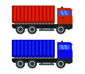 Wall Mural - truck icon