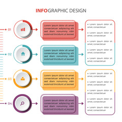 Infographic template design. Business presentation 