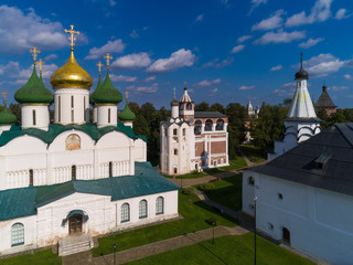 Wall Mural - Spaso-Euthymius Monastery in Suzdal. Suzdal is one of the most popular places on the tourist route called the Golden Ring of Russia.