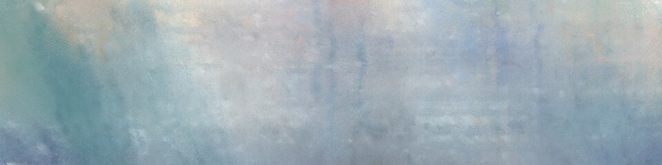 Poster - wide art grunge dark gray and light gray colored vintage abstract painted background with space for text or image. can be used as header or banner