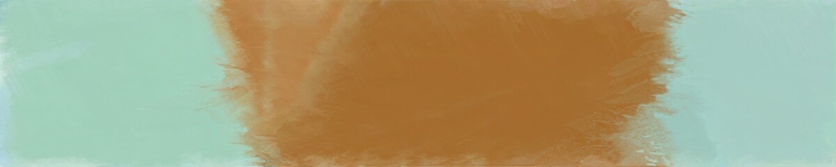 Poster - abstract graphic element with background with pastel blue, sienna and dark gray colors