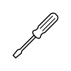 screw driver icon vector design template