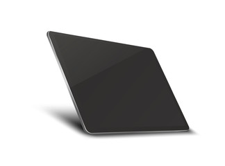 Poster - Tablet pc computer with black screen.