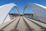 Fototapeta Pomosty - Bridge with beautiful load-bearing arches