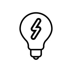 Poster - Light Bulb Icon Design Vector Template