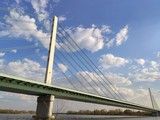 Fototapeta Fototapety z mostem - Most Solidarności w Płock