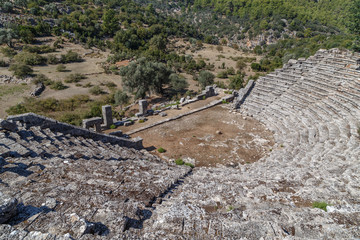 Wall Mural - Ruins of Pinara ancient city, Turkey