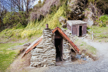 Wall Mural - Arrowtown Chinese Settlement in NZ