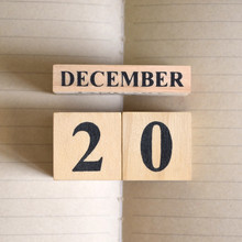 December 20, Natural Notebook Calendar.