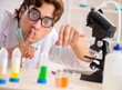 © Elnur - Funny crazy chemist doing experiments and tests