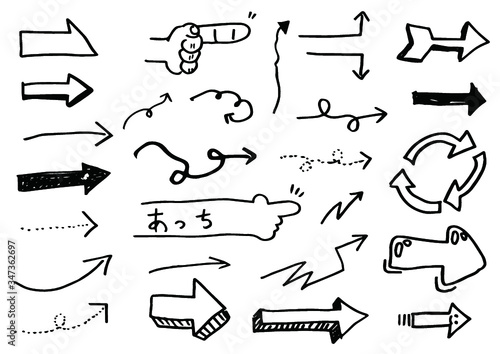 手書きの矢印セット Buy This Stock Vector And Explore Similar Vectors At Adobe Stock Adobe Stock