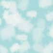 light blue background with blurry white spots, light ornament on a pale blue background, white pattern on a blue texture