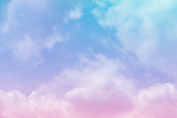 Wall Mural - cloud background with a pastel colour