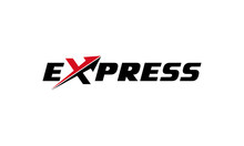 Modern Express Or Express Delivery For Logo Designs Vector Editable
