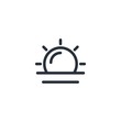 © LiveLove - sunset icon vector illustration for website and graphic design
