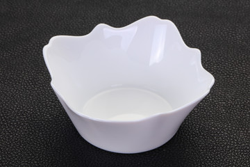 White porcelain bowl