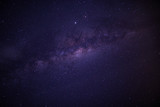 Fototapeta Na sufit - Panorama view universe space shot of milky way galaxy with stars on a night sky background. The Milky Way is the galaxy that contains our Solar System.