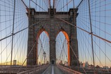 Fototapeta Miasta - brooklyn bridge new york