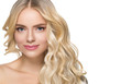 © Utkamandarinka - Blonde woman hair long hairstyle beautiful face beautymodel cosmetic spa concept