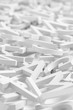 © Shawn Hempel - Heap of white monochrome alphabetic character letters background, literature, education, know-how or writing concept
