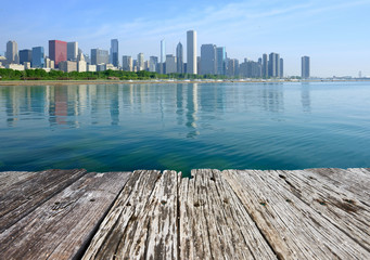 Wall Mural - Chicago skyline