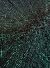 Canvas Print - psyco line background