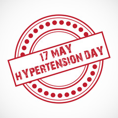 Canvas Print - World Hypertension Day.