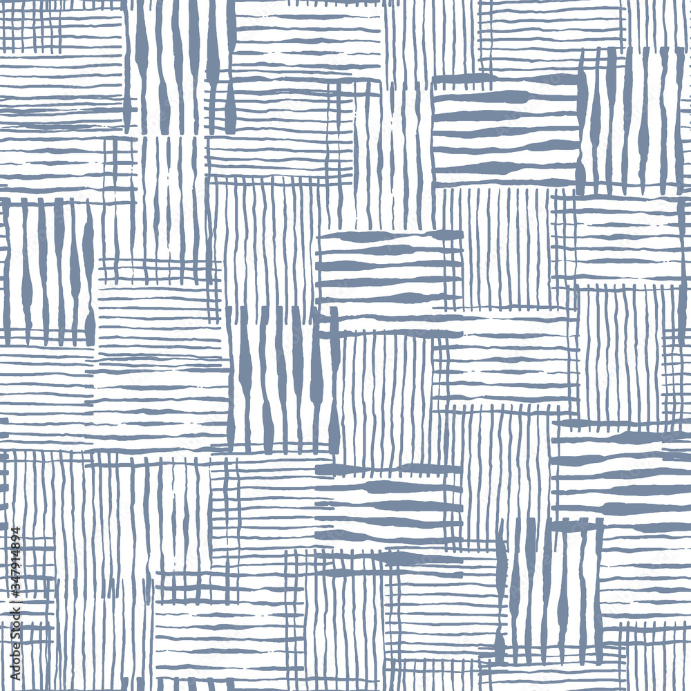 Vector seamless pattern of weaving texture. Abstract stylish background ...