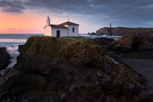 Hermitage And Lighthouse On The Coast