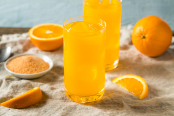 Sweet Refreshing Powdered Orange Drink