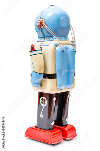 Vintage Tin Robot Toy Adobe Stock でこのストック画像を購入して 類似の画像をさらに検索 Adobe Stock