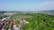 Aerial View Park Wuppertal Germany