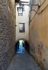 Wall Mural - Arezzo (Italy) - The Etruscan and Renaissance city of Tuscany region. Here the historical center.