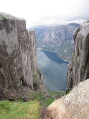 Vistas desde kjerag (noruega)