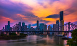 Fototapeta Paryż - Brisbane Sunset