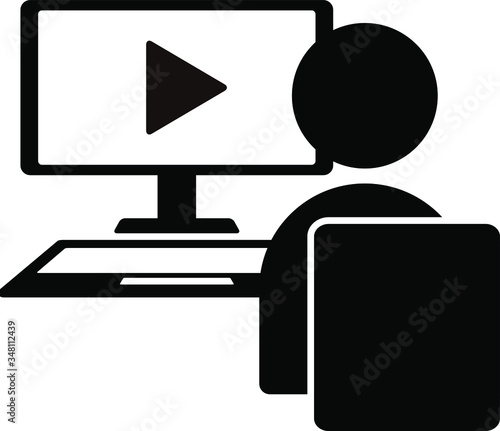 Pcで動画を見る人 アイコン ベクターイラスト Buy This Stock Vector And Explore Similar Vectors At Adobe Stock Adobe Stock Pcで動画を見る人 アイコン ベクターイラスト Buy This Stock Vector And Explore Similar Vectors At Adobe Stock Adobe Stock
