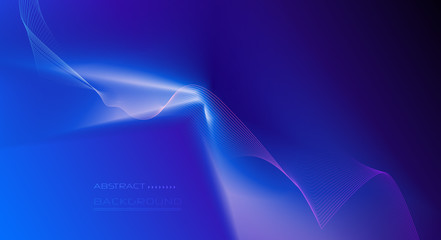Wall Mural - vector abstract background, composition colorful fluid abstraction, holographic and gradient color d