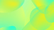 © Koy - Abstract gradient geometric background. Fluid shapes and colorful graphic design.