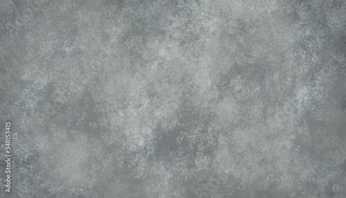 Fotomural Dirty and ruined grey background with marbled texture