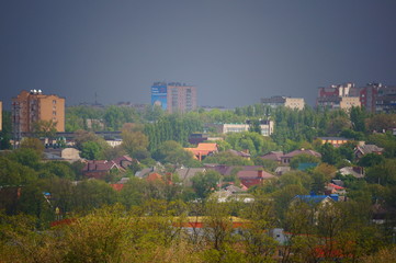 Sticker - view of the city