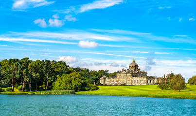 Poster - Lake at Castle Howard near York, England