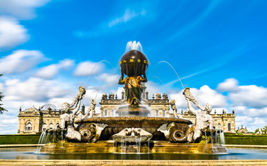 Sticker - Atlas Fountain at Castle Howard near York, England